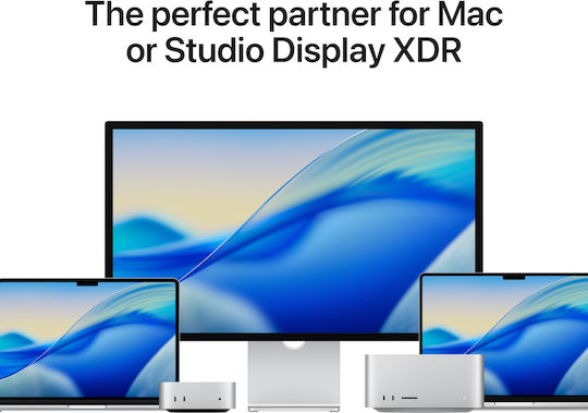 Apple Studio-Display (2026) IPS-Monitor 27" 5120x2880 Weiß Standardglas VESA-Montageadapter (ohne Ständer)
