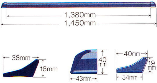 Oem Autoheckspoiler Selbstklebend Pvc Kohlenstoff 1 38m