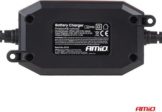 AMiO Autobatterieladegerät 6/12V