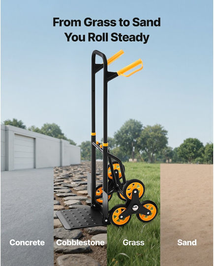 Vevor Collapsible Transport Trolley for Load up to 150kg