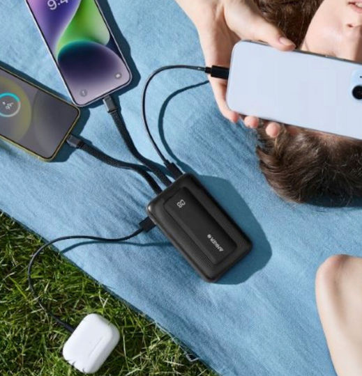 Anker Zolo Power Bank 20000mAh 45W Μαύρο