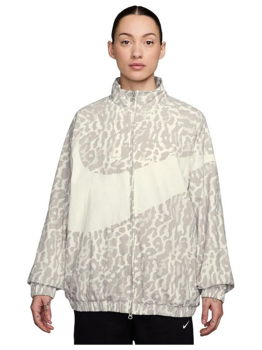 Γυναικείο Μπουφάν για Χειμώνα Collegiate Grey