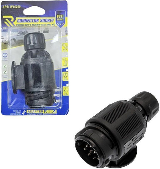 Rchang Контакт Кука За Теглене 13 Пина Ремарке Connector Socket