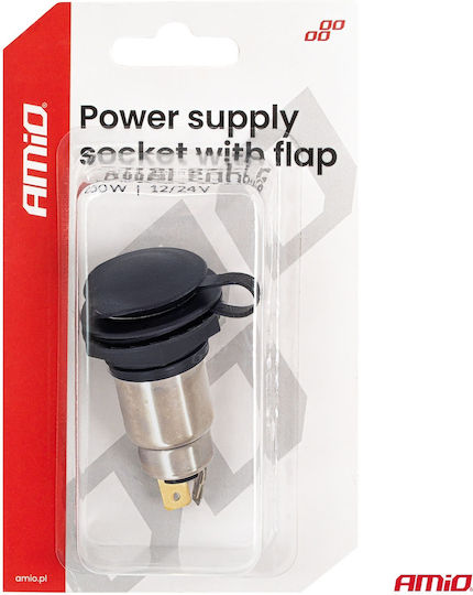 Amio Капак За Захранващ Контакт 12v 24v – 250w 1 Бр 04462/am