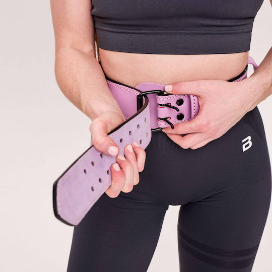 Biotech Usa Bodybuilding Leather Belt Purple