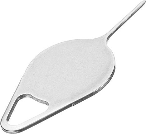 Sim Card Eject Pin Simcardejectpin SIM Extractor in Silver color