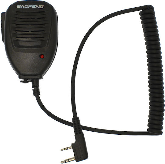 UV-5R 102575 Ръчен Микрофон За Безжичен Радиопредавател UHF/VHF Съвместим С Baofeng