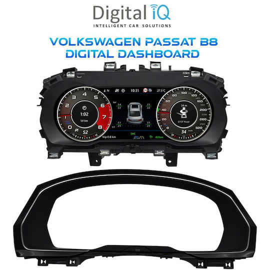 Digital IQ Ηχοσύστημα Αυτοκινήτου για Volkswagen Passat 2016 (Bluetooth/USB/WiFi/GPS) με Οθόνη Αφής 12.5"