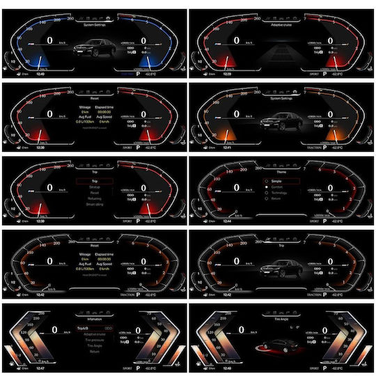 Digital IQ Auto-Audiosystem Für BMW X5 (E70) / X6 (E71) 2007-2013 Mit Touchscreen 12.3"