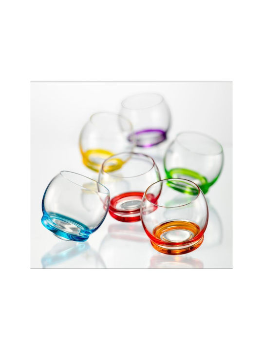 Crystalex CZ Set of Water Glasses Crystal 390ml 6 Pieces