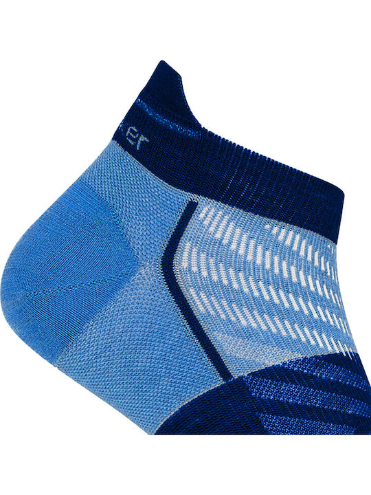 Icebreaker Running Blue Socks 1 Pair