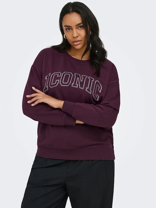 Women's Burgundy Sweatshirt