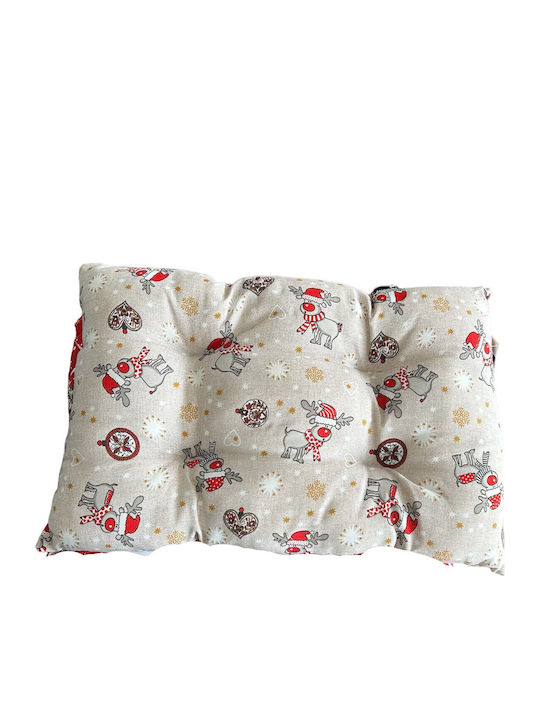 Vitakraft Christmas Dog Bed Sofa White 60x40cm Vitakraft Christmas Dog Bed Sofa White 60x40cm