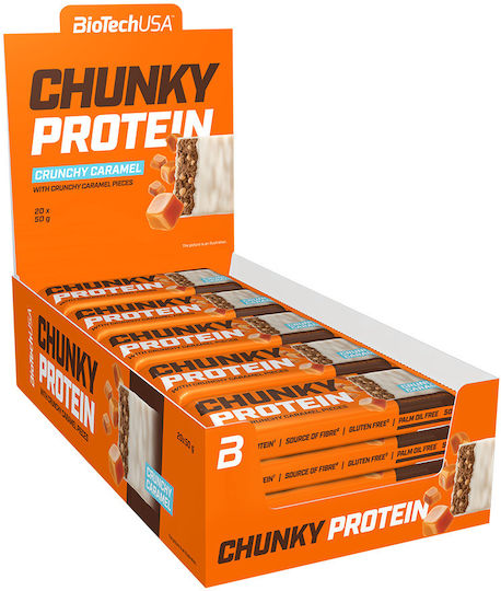 Biotech USA Chunky Protein Protein Bars with Triple Chocolate Flavour 20x50gr