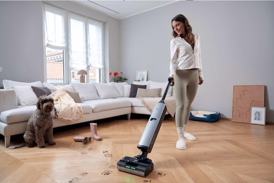 Hoover Ultra Clean Επαναφορτιζόμενη Σκούπα 2 σε 1 Stick & Χειρός Μαύρη