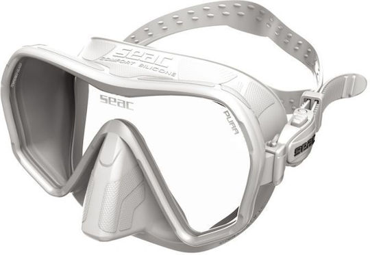 Seac Silicone Diving Mask Pura White