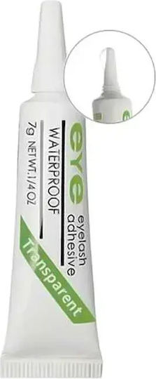 Eye Eyelash Adhesive Waterproof Transparent Κόλλα Βλεφαρίδες Αδιάβροχη Διαφανής 7gr