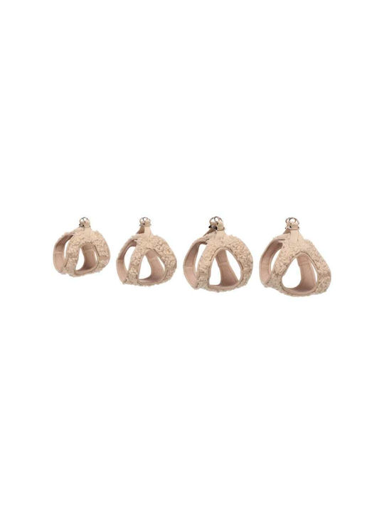 Flamingo Σαμαράκι Σκύλου – Harness Step&go Pookie Beige L 32-37cm 42-46cm