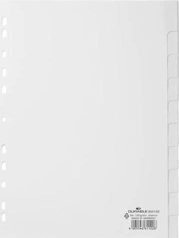 Durable Karton 10 Blätter Grau