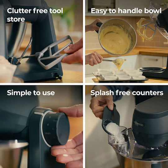 Kenwood Stand Mixer 1000W with Stainless Bowl 1.7lt