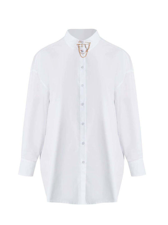 Long Sleeve Women's Shirt White