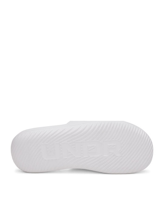 Ua Ignite Pro 8 Fix Men's Slides White