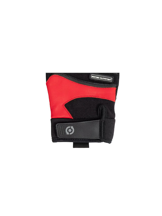 Scitec Nutrition Männer Sport Handschuhe Fitnessstudio Rote
