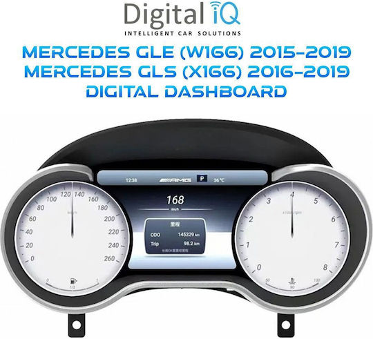 Digital Iq Ddd 997_dc 12.3in Digital Cluster Mercedes Ml-gl W166 Gle W166 Gls X166 Mod 2015-2019