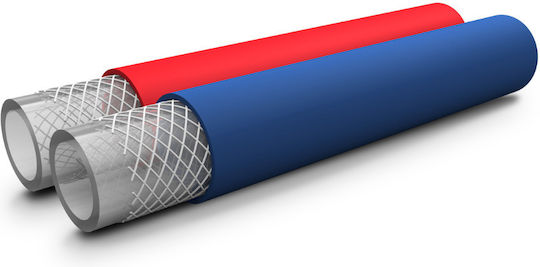 Refittex Marine Hot & Cold Water Blue PVC Hose 20°C/+60°C 15bar Max 45bar