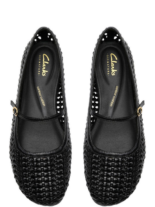 Livia Women's Ballerina Shoes in Black Colour