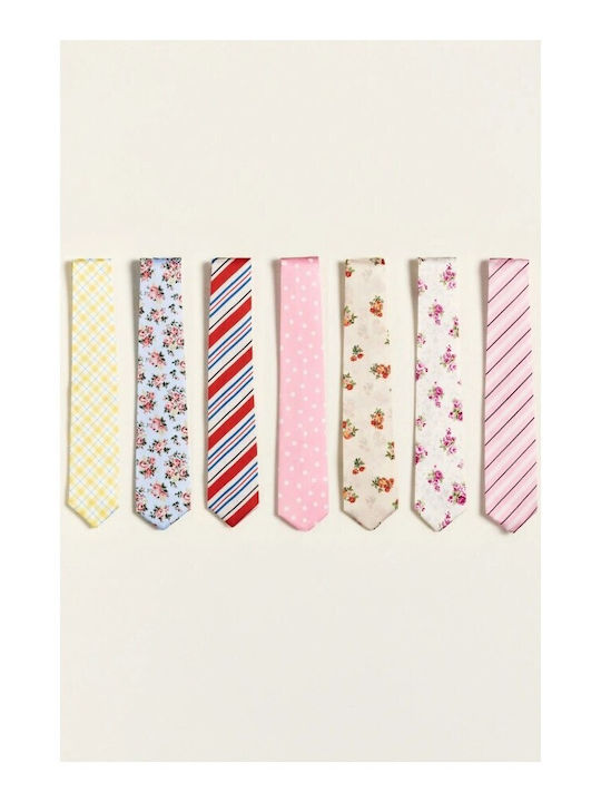 Lumina Men's Tie In Pink Colour