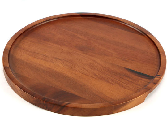 Raki Alas Πλατώ Σερβιρίσματος Πίτσας Ξύλινο 32x32x2εκ.