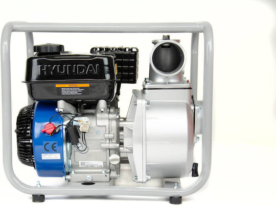 Hyundai Hy-m80 Pompă de Apă Curată cu Motor pe Benxină 4 Timpi 5.8 CP 212 Cc Debit Maxim 966l/min