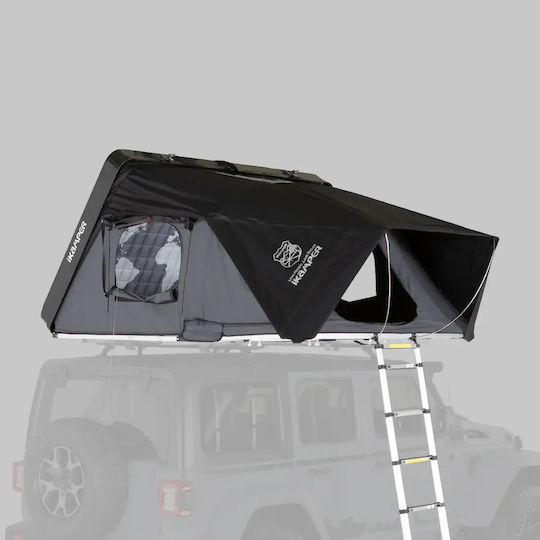 iKamper Skycamp 3.0 Car Camping Tent Black with Double Cloth 4 Seasons for 4 People 213x196x122cm