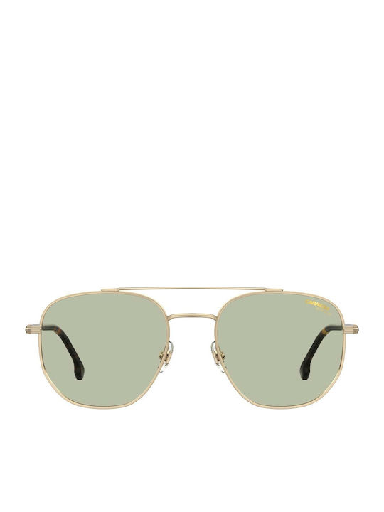 Carrera Men's Sunglasses with Gold Metallic Frame and Grey Lenses 236/S QUM/GP