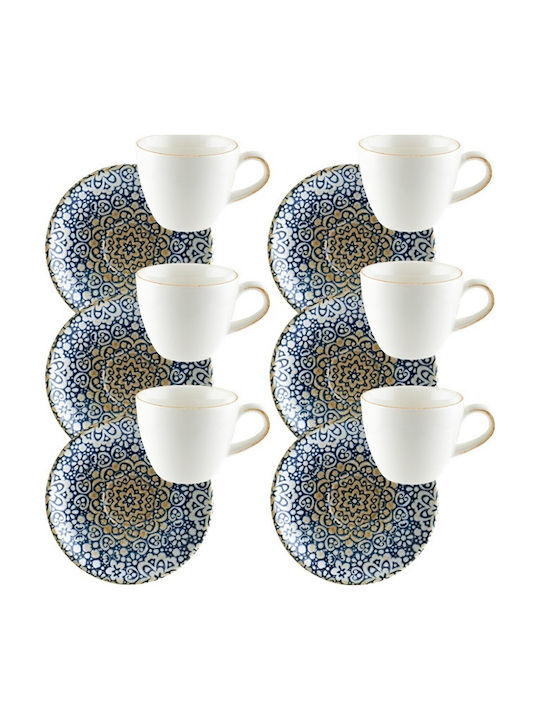 Bonna Alhambra Coffee Cup Made Of White Porcelain 80ml