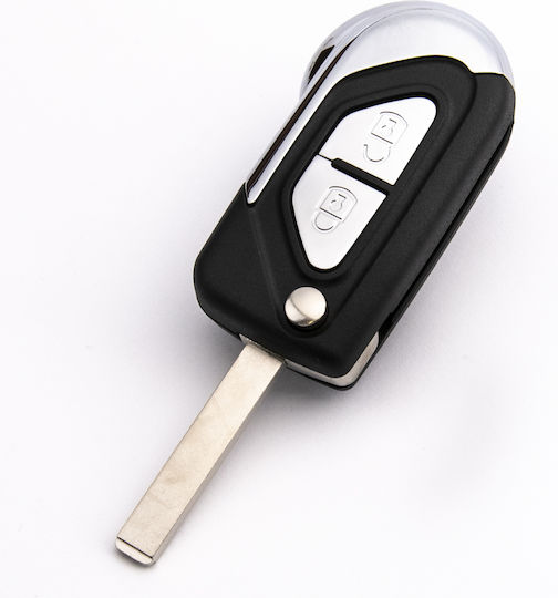 Autoschlüsselhülle Citroen C3 Ds3 2 Tasten