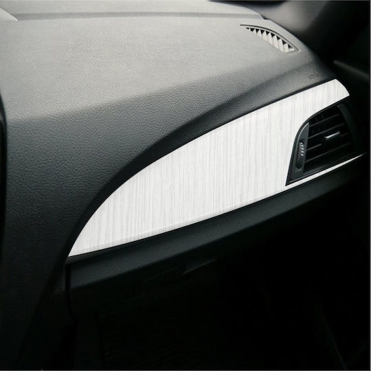 Autoaufkleber Avex Car Wrapping Folie Weißes Holz Muster 100 x 45 cm