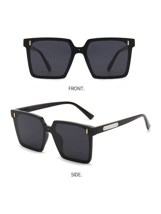 King Unisex Γυαλιά Ηλίου με Μαύρο Σκελετό με Polarized Φακό SUNKI345-SN045