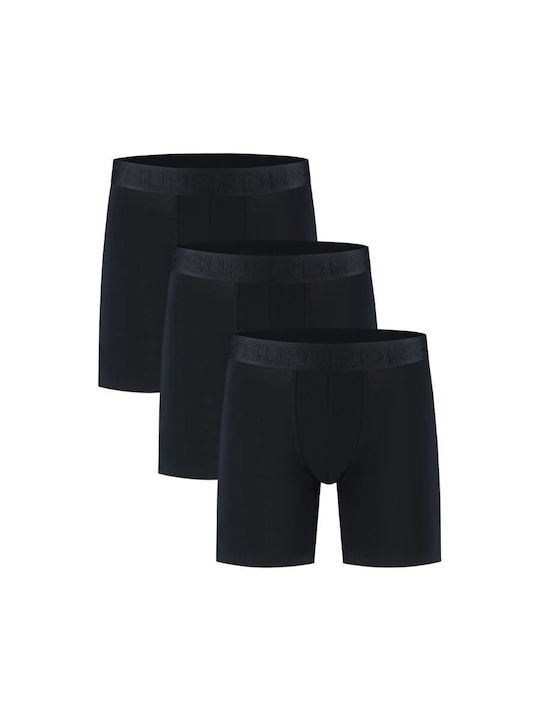 Ανδρικά Μποξεράκια Μαυρο 3Pack