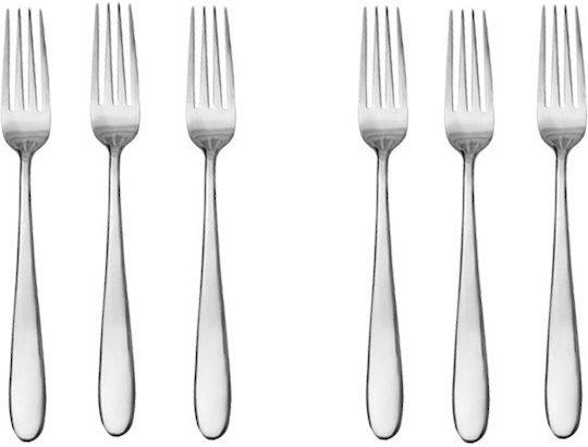 Raki Set Gabeln Obst/Dessert Inox Silber 6 Stück Raki Set Gabeln Obst/Dessert Inox Silber 6 Stück