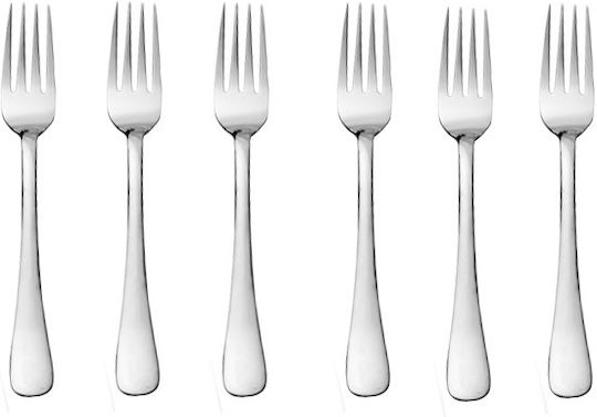 Raki Set Gabeln Obst/Dessert Inox Silber 6Stücke Raki Set Gabeln Obst/Dessert Inox Silber 6Stücke