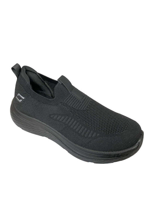 Slip-On-uri Pentru Bărbați Anatomice Din Material Negre