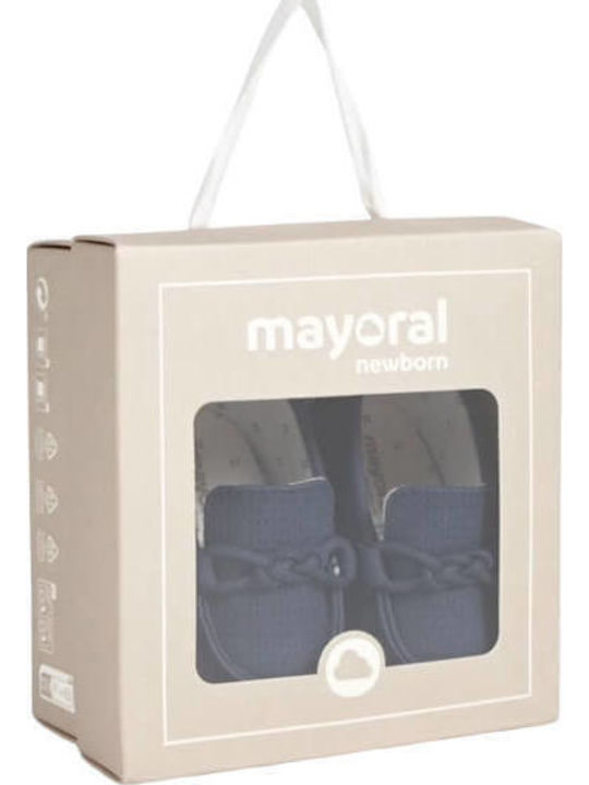 Mayoral Weiche Sohlenschuhe für Babys Mokassins Marineblau