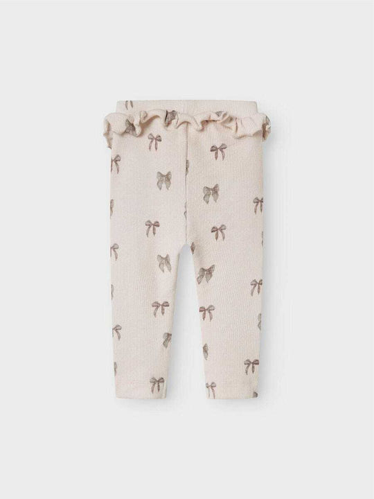 Kids Leggings Long Beige