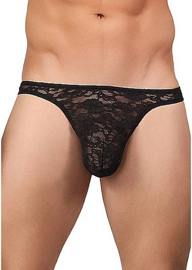 Malepower Γυναικείο Sexy String Μαύρο