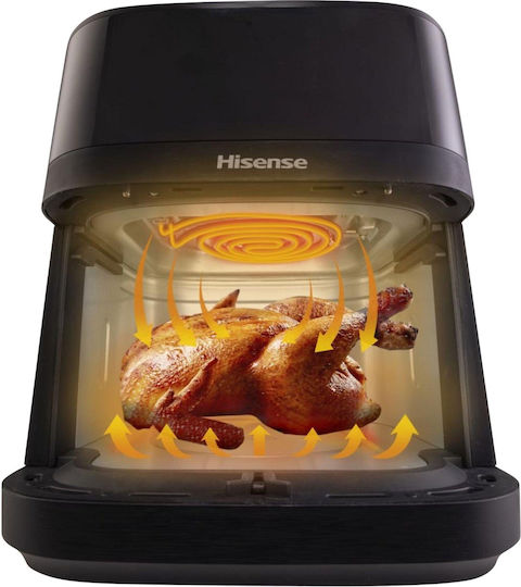 Hisense Air Fryer 6.3lt Black 2096200