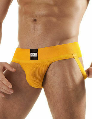 Barcode Berlin Sergey Ανδρικό Εσώρουχο Jockstrap Κίτρινο