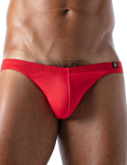 TOF Paris Ανδρικό Sexy Slip Κόκκινο