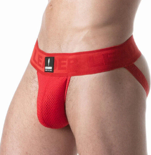 Leader Herren Jockstrap Rot